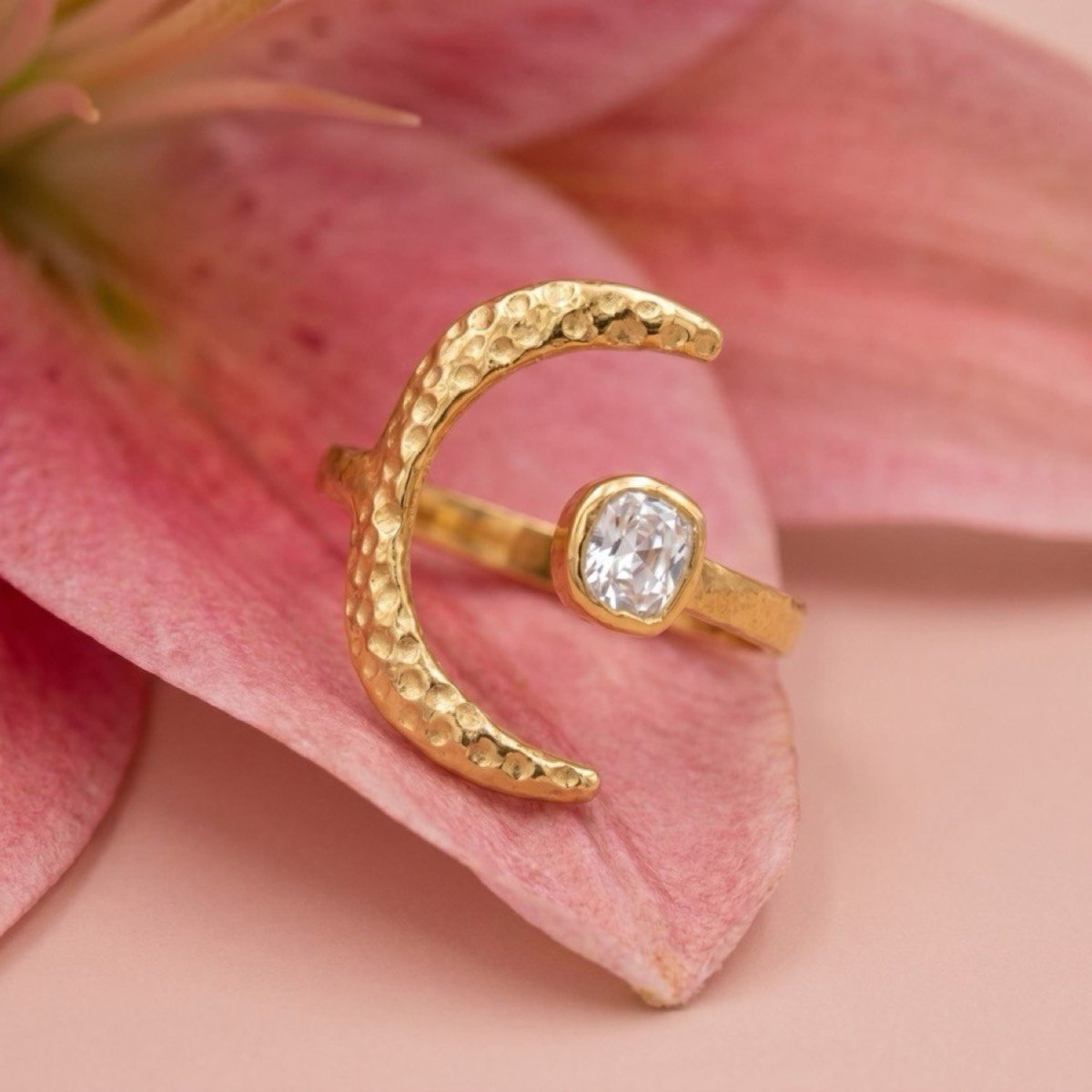 Creative luxury gold campaign detail